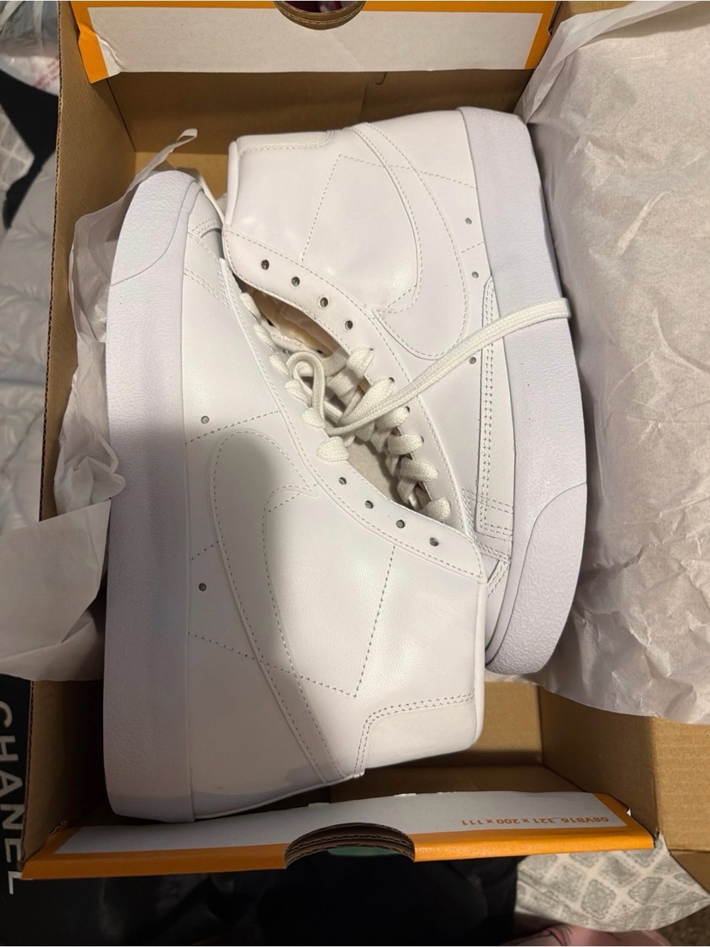 Nike Blazer Mid ‘77 Women’s White High-Top Sneakers - Clean Leather Lace-Up